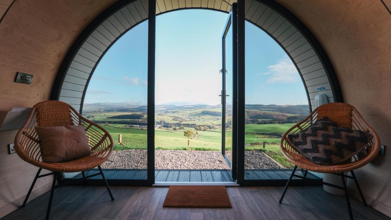 Further Space At Hillhead Farm Luxury Glamping Pods, Dumfries, Scotland المظهر الخارجي الصورة